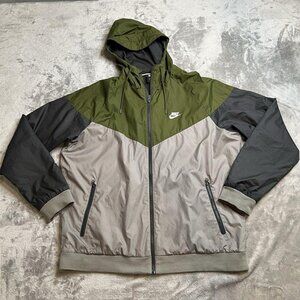 Nike Vintage Windbreaker Hooded Jacket - Men's Size M